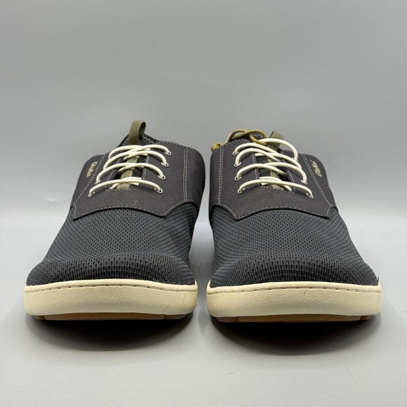 Olukai Men's 16 Shoes Black Boat Sneaker Hybrid Collapsible Heal Nohea Moku - Picture 3 of 11